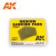 AK Interactive - Medium Sanding Pads 220 grit. 4 units