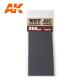 AK Interactive Sandpaper - Wet, 800 Grit, 3 Units