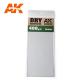 AK Interactive Sandpaper - Dry, 400 Grit, 3 Units