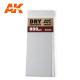 AK Interactive Sandpaper - Dry, 800 Grit, 3 Units