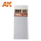 AK Interactive Sandpaper - Dry, 1000 Grit, 3 Units