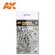 AK Interactive - Flexible Air Brush Stencil (1/20 1/24 1/35)