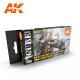 AK Interactive Set - WAFFEN SPRING-SUMMER CAMOFLAGE