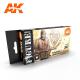 AK Interactive Set - DAK SOLDIER UNIFORM COLORS