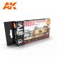 AK Interactive Set - MODERN RUSSIAN COLOURS VOL 2
