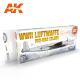 AK Interactive Set - WWII Luftwaffe Mid-War Colors 3G