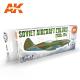 AK Interactive Set - Soviet Aircraft Colors 1930s-1941