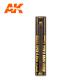 AK Interactive - Brass Pipes 0,2mm, 2 units AK Interactive - Brass Pipes 0,2mm, 2 units