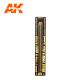 AK Interactive - Brass Pipes 0,4mm, 5 units