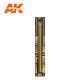 AK Interactive - Brass Pipes 1.2mm, 5 units