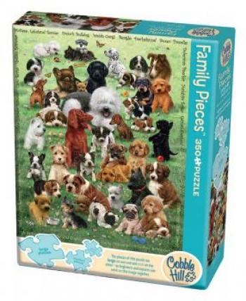 Cobblehill Puzzles Multi 350 - Puppy Love (Family)
