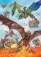 Cobblehill Puzzles Multi 350 - Dragon Flight (Family)