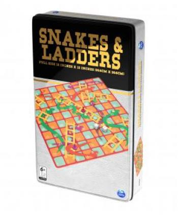 Spin Master - Snakes & Ladders Tin (CDL58318)