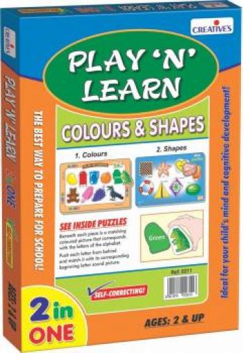 Creative Educational - 2 in 1- Colours & Shapes