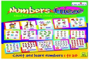 Creative Pre-School - Frieze-Numbers