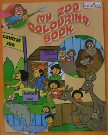 Creative Books - My Zoo Colouring Book