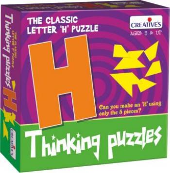 Creative Pre-School - Thinking Puzzles- Letter Puzzle- H