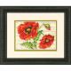 Dimensions Counted Cross Stitch: Poppy Pair