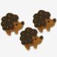 Dimensions Wool Felt: Hedgehogs (Set of 3)