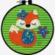 Dimensions Applique: Little Fox