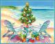 Paintworks Learn to Paint 14" x 11" - Christmas on the Beach