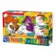 D-Toys - Puzzle 24 + Color Me! - Animals 2