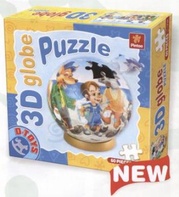 D-Toys - 3d Globe Puzzle - Fairytales 1