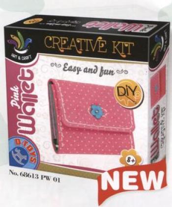 D-Toys - Creative kit - Pink Wallet