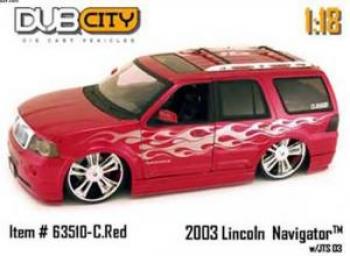 Dub City 1:18 - Lincoln Navigator - C-Red