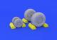 Eduard Brassin 1:48 - F-4C Wheels (Academy) Eduard Brassin 1:48 - F-4C Wheels (Academy)