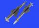 Eduard Brassin 1:48 - R-23RApex Missiles for MiG-23