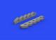 Eduard Brassin 1:48 - Il-2 exhaust stacks (Tamiya)