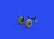 Eduard Brassin 1:48 - B-17 wheels oval tread (HKM)