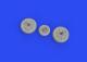 Eduard Brassin 1:48 - F-16 wheels early (Tamiya)