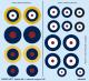Eduard Decals 1:48 - Spitfire Mk.I national insignia