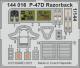 Eduard Photoetch 1:144 - P-47D Razorback (EDU)