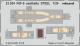 Eduard Photetch 1:24 -F6F-5 Seatbelts STEEL (Airfix)