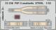 Eduard Photoetch Zoom 1:32 - F6F-3 Seatbelts STEEL