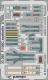 Eduard Photetch 1:32 - F-100C seatbelts STEEL (TRU)