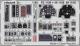 Eduard Photetch 1:48 - Bf 110D interior (Dragon)