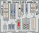Eduard Photetch (Zoom) 1:48 - Hunter F.4/F.5 seatbelts STEEL