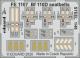 Eduard Photetch (Zoom) 1:48 - Bf 110D seatbelts STEEL