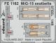 Eduard Photetch (Zoom) 1:48 - MiG-15 seatbelts STEEL