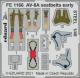 Eduard Photetch (Zoom) 1:48 - AV-8A seatbelts early STEEL