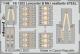 Eduard Photetch (Zoom) 1:48 - Lancaster B Mk.I seatbelts STE