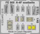 Eduard Photoetch (Zoom) 1:48 - A-4F Seatbelts (Hobbyboss)