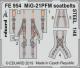Eduard Photoetch Zoom 1:48 - MiG-21PFM seatbelts STEEL