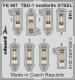 Eduard Photoetch Zoom 1:48 - TBD-1 seatbelts STEEL