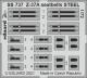 Eduard Photoetch Zoom 1:72 - Z-37A Seatbelts STEEL (EDU)