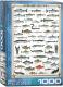 Eurographics Puzzle 1000 Pc - Freshwater Fish